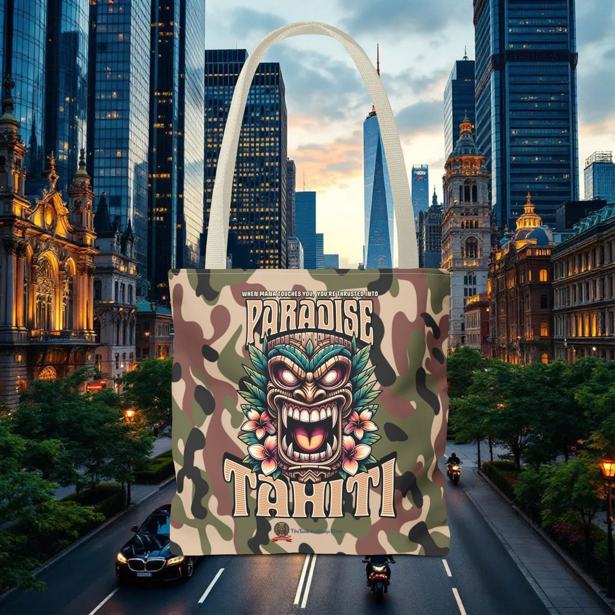 Tote Bag - 'Paradise Tahiti'
