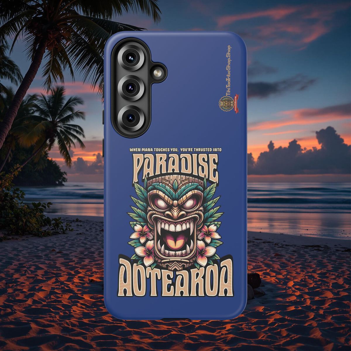 Aotearoa – Coque Antichoc Tiki Maori & Mana Ancestral
