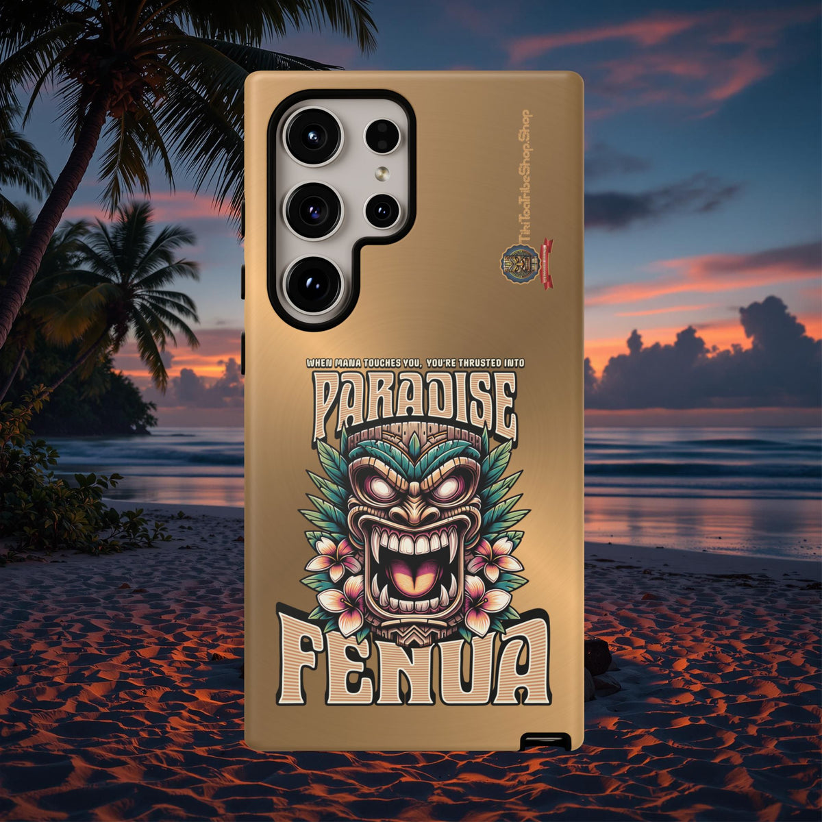 Fenua Guardian – Coque Antichoc Art Polynésien