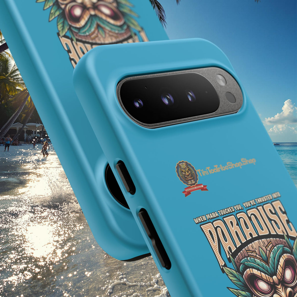 Tahiti – Coque Antichoc Premium Tiki Royal