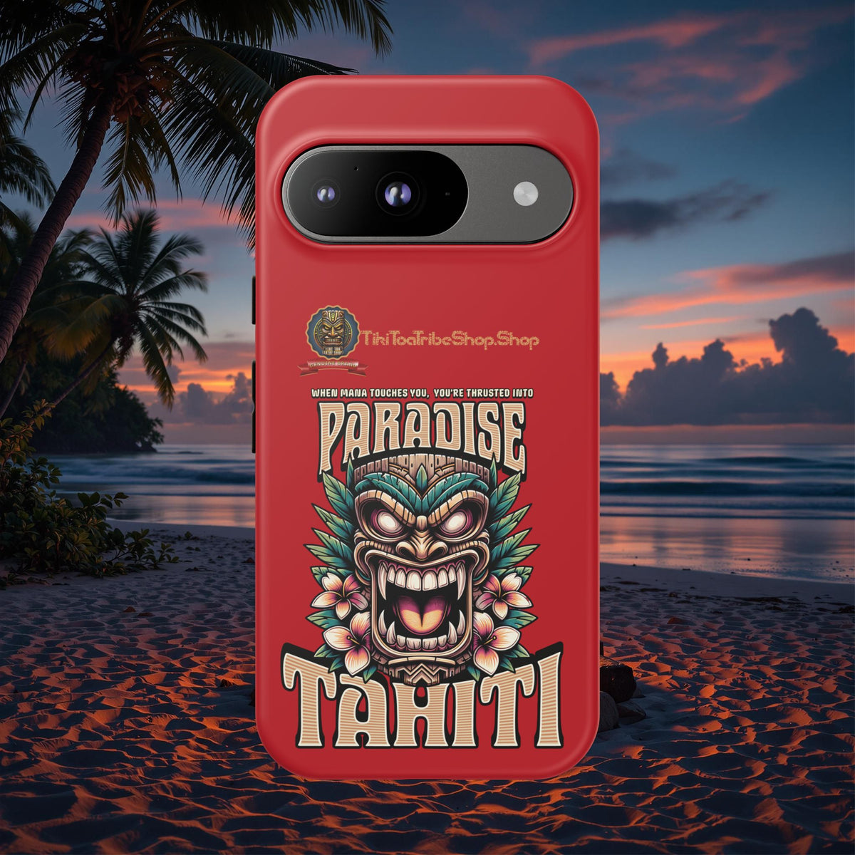 Tahiti – Coque Antichoc Premium Tiki Royal