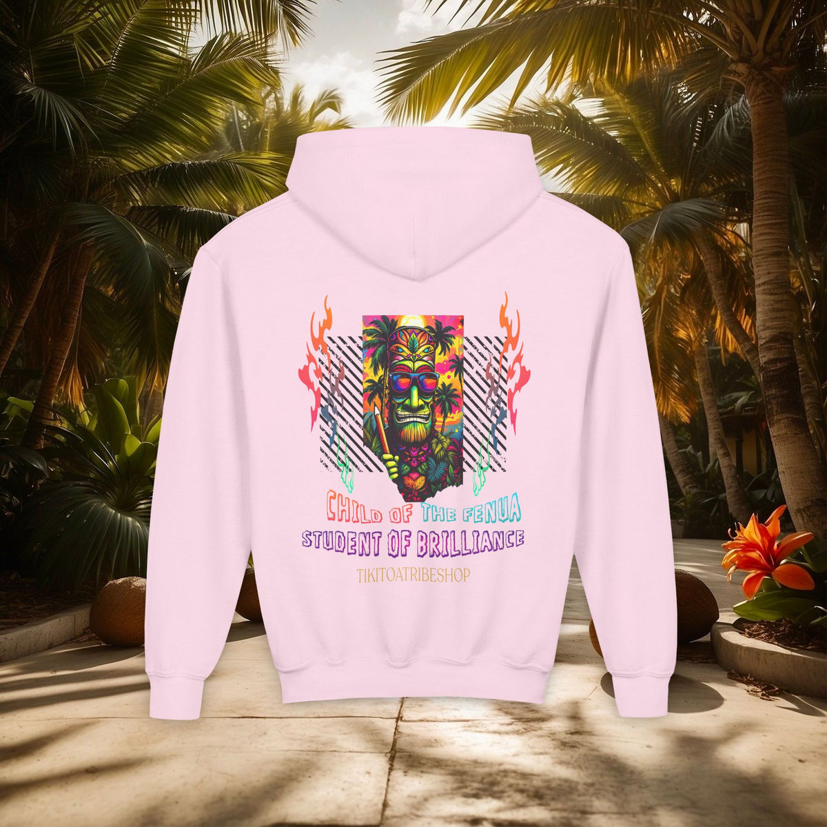 THE TIKI SPIRIT - Thick hooded sweatshirt for youth