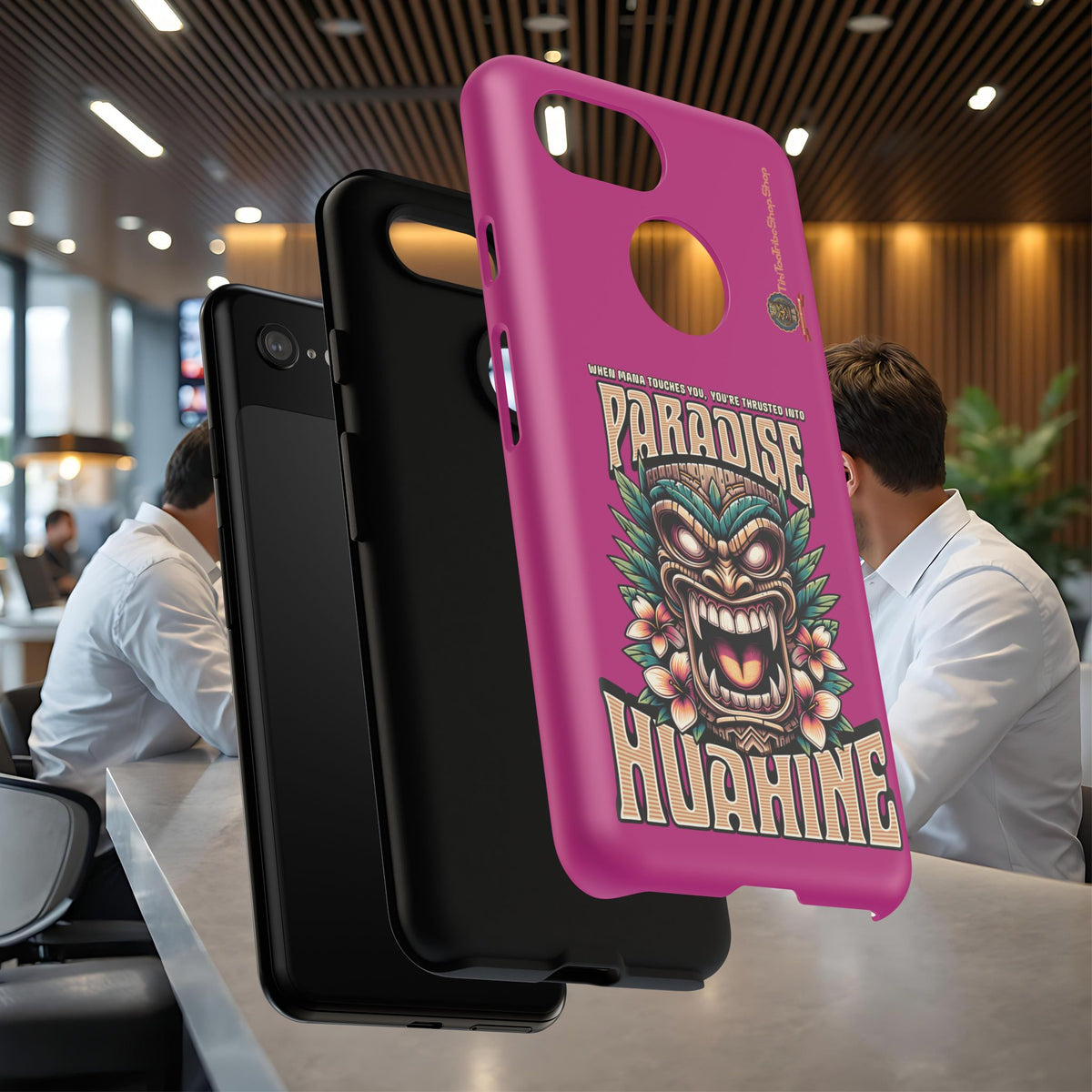 Huahine – Coque Antichoc Premium Tiki Fenua