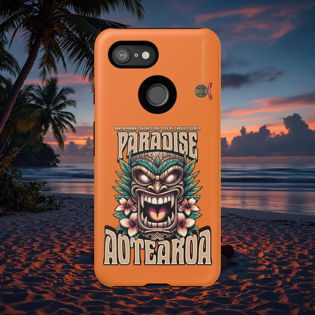 Aotearoa – Coque Antichoc Tiki Maori & Mana Ancestral