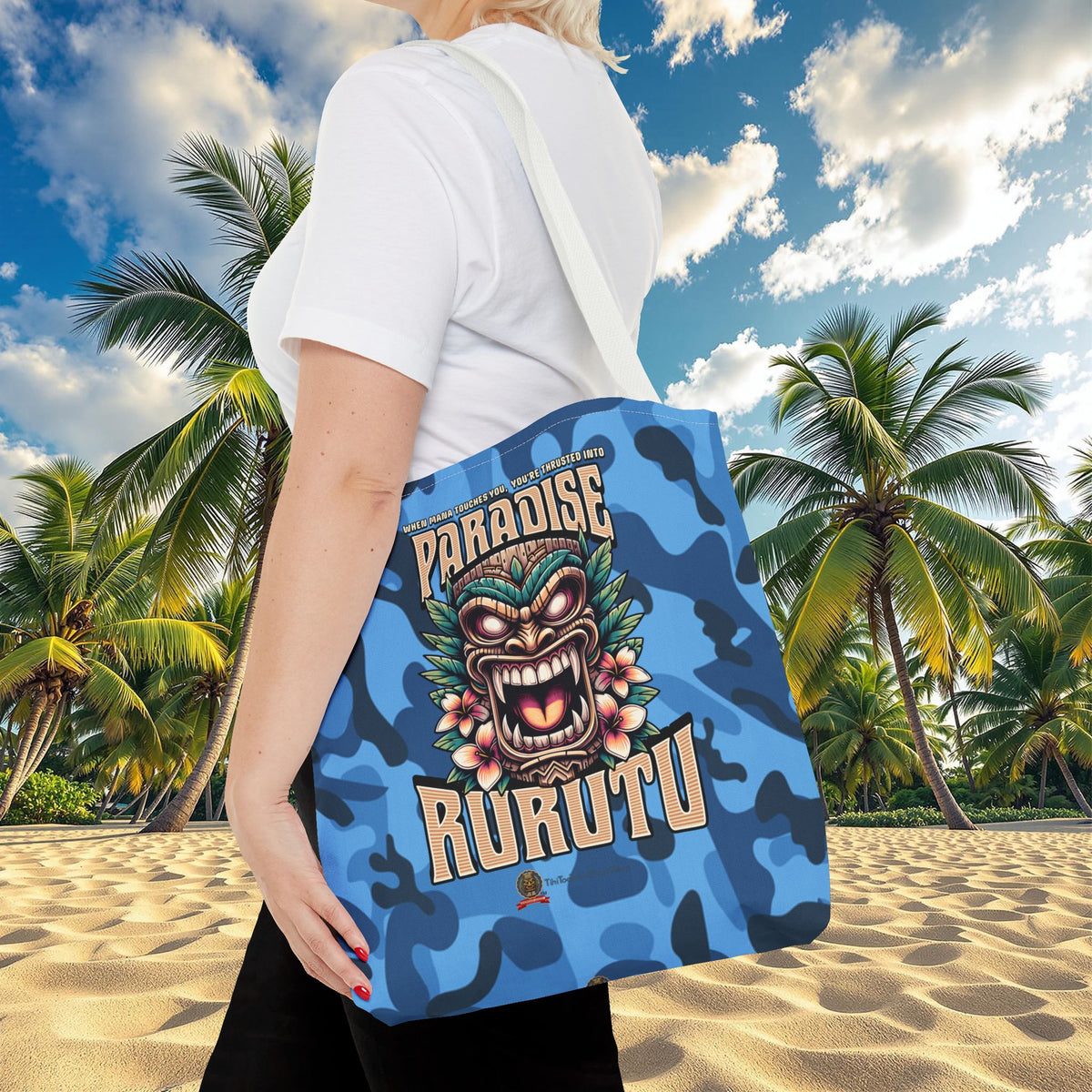 Tote Bag - 'Paradise Rurutu'