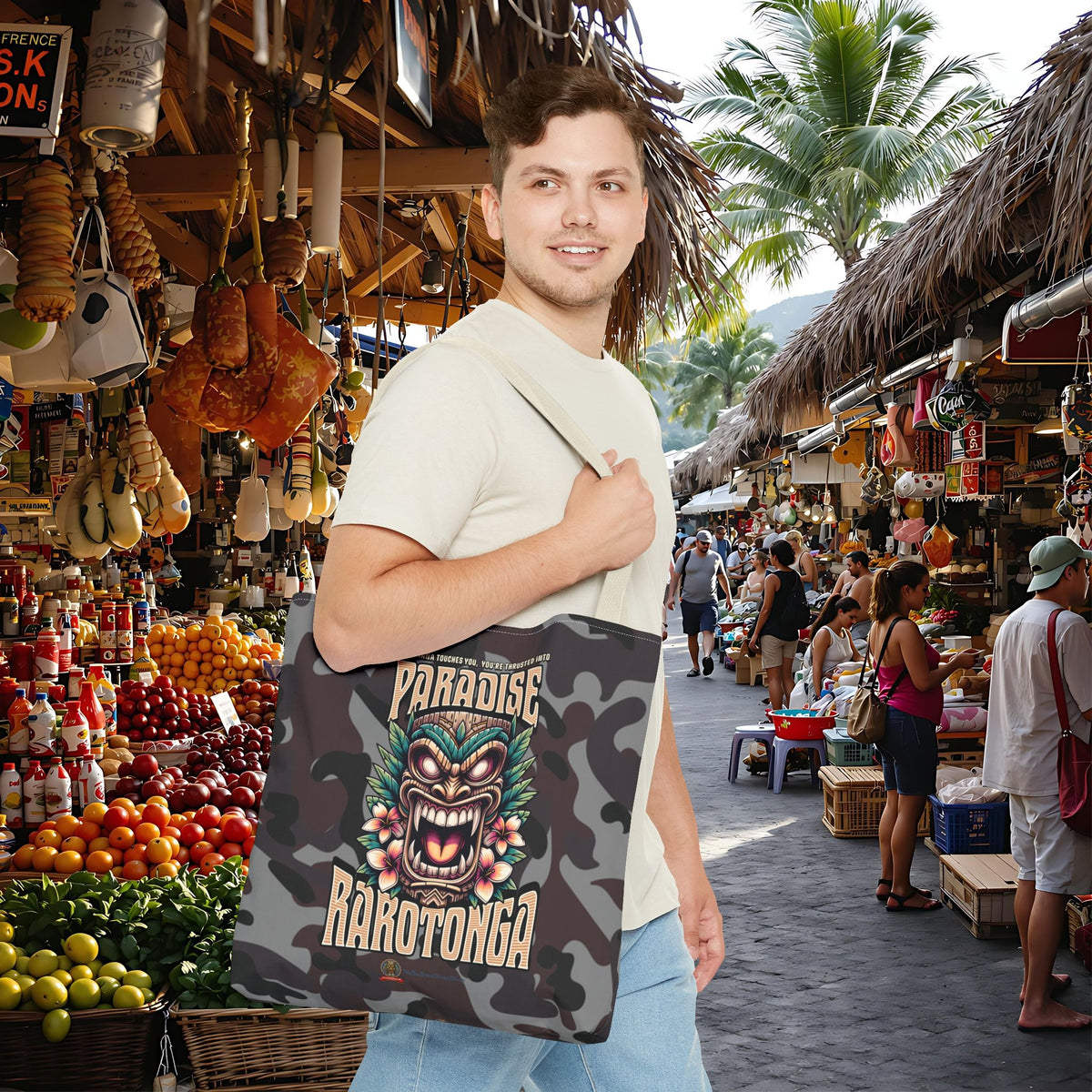 Tote Bag - 'Paradise Rarotonga'