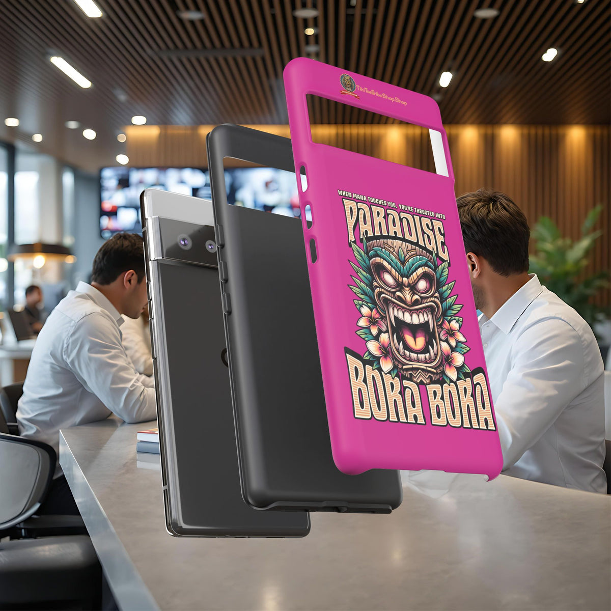Bora Bora – Coque Antichoc Premium Tiki Élégance