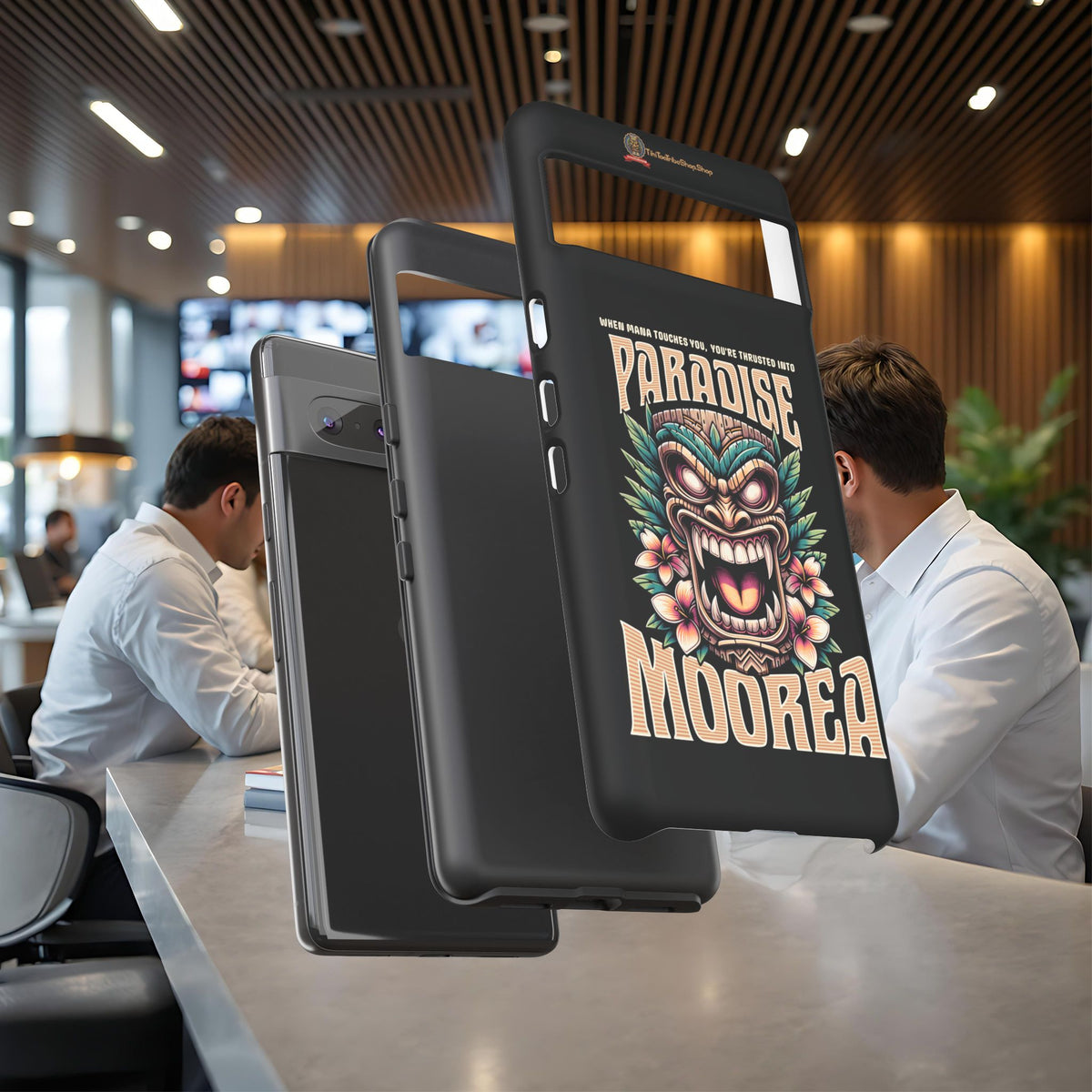 Moorea – Coque Antichoc Premium Tiki Fenua