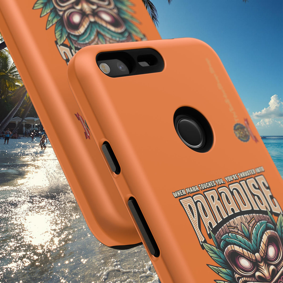 Fenua Guardian – Coque Antichoc Art Polynésien
