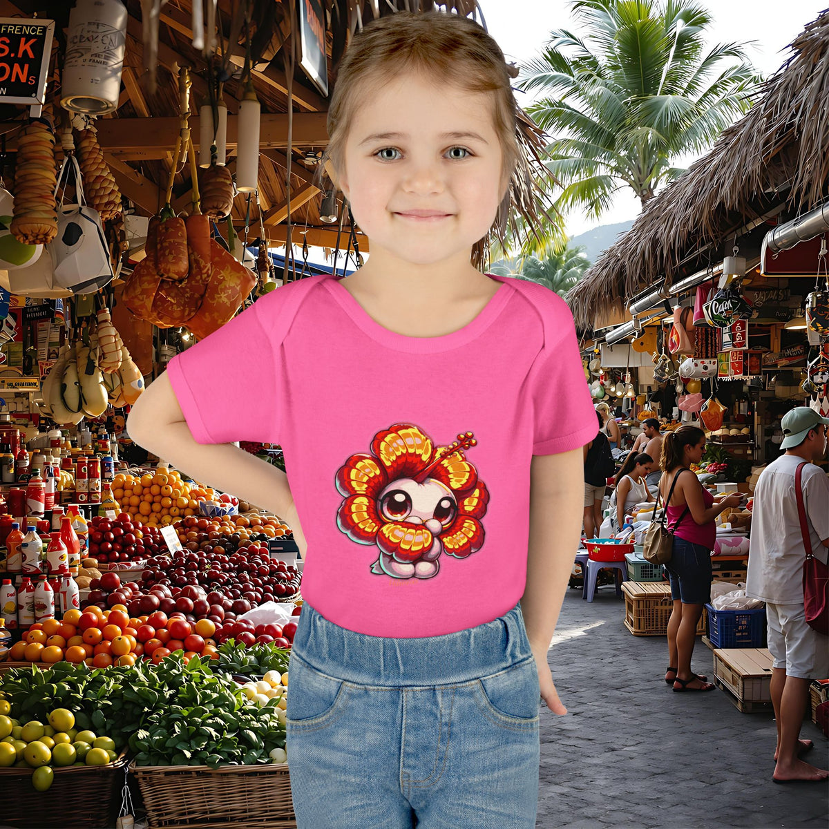 Adorable Hibiscus: Tenderness
