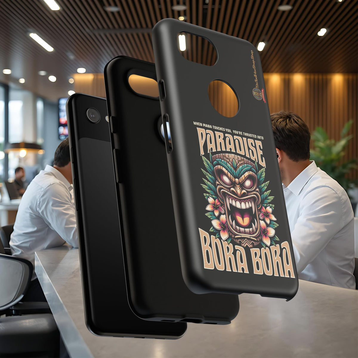 Bora Bora – Premium Tiki Elegance Shockproof Case
