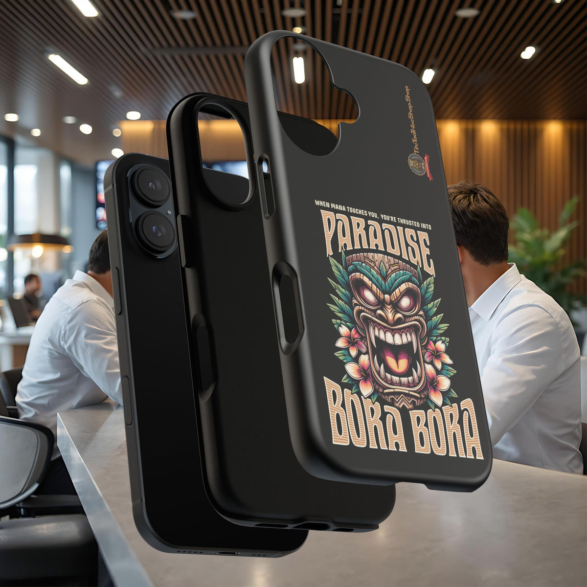 Bora Bora – Premium Tiki Elegance Shockproof Case