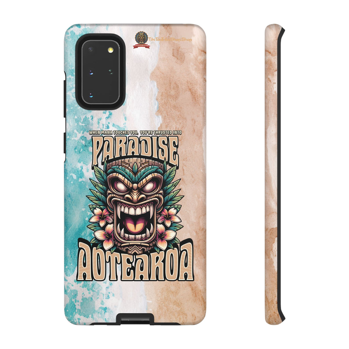 Aotearoa – Coque Antichoc Tiki Maori & Mana Ancestral