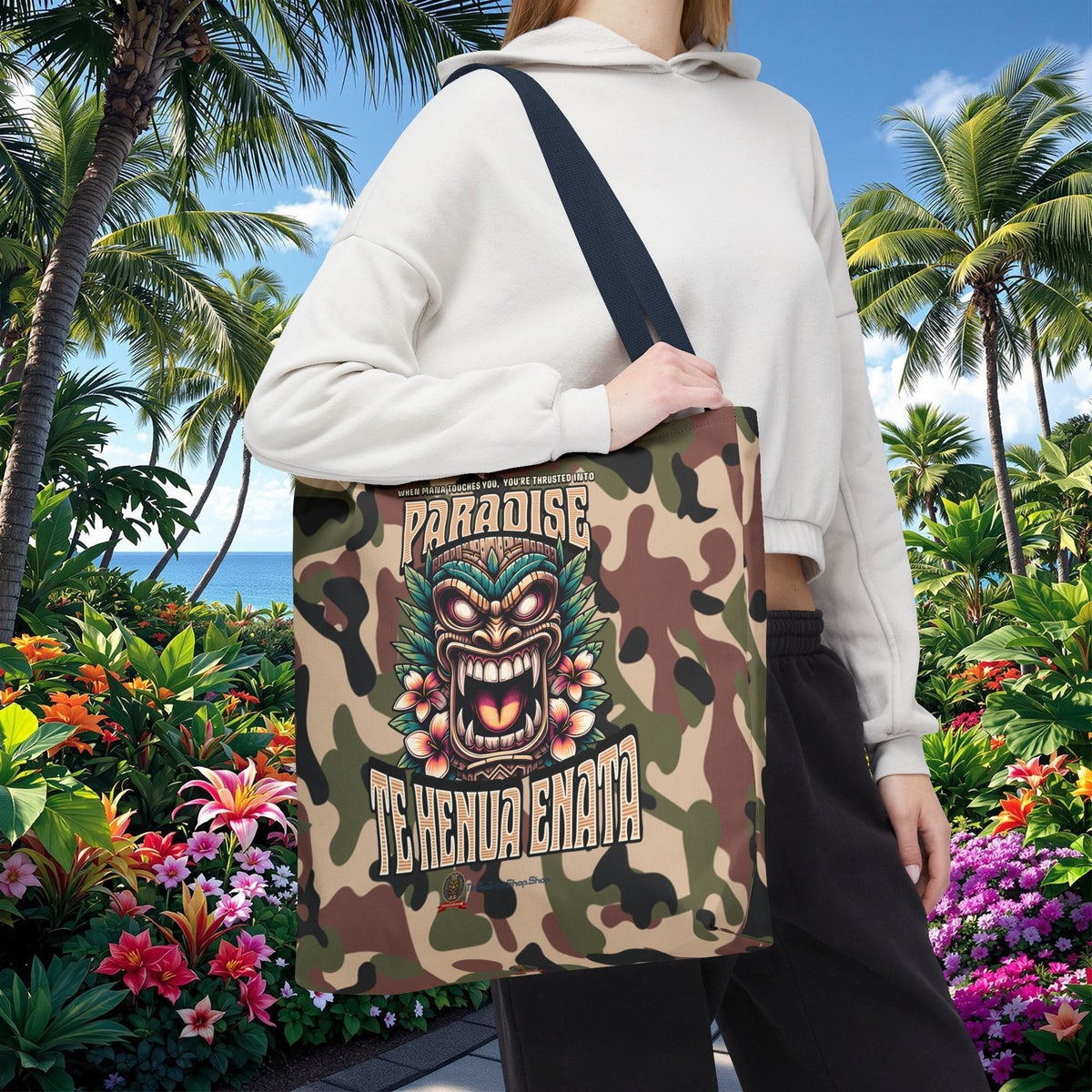 Tote Bag - 'Paradise Te Henua Enata'