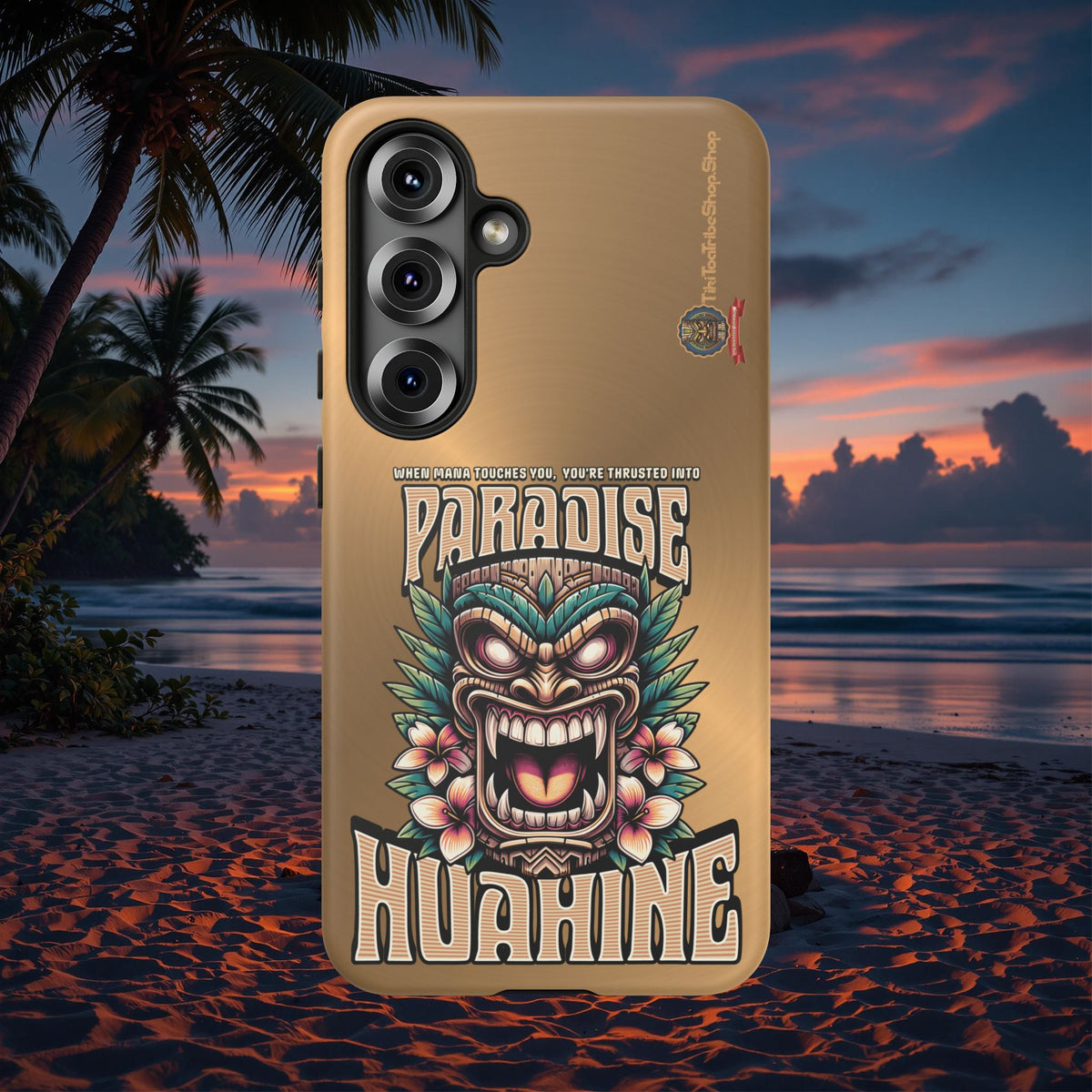 Huahine – Coque Antichoc Premium Tiki Fenua