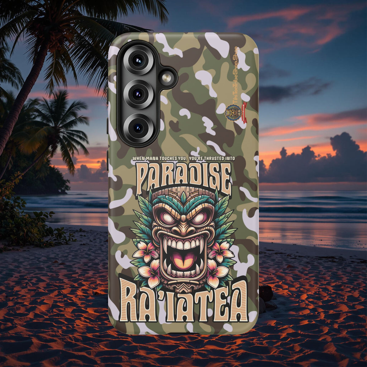 Ra'iatea – Premium Protective Tiki Tribal Case