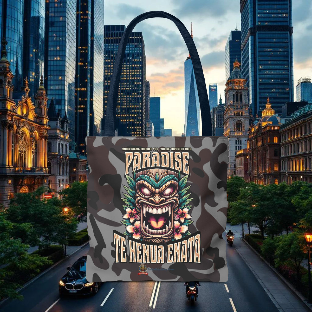 Tote Bag - 'Paradise Te Henua Enata'