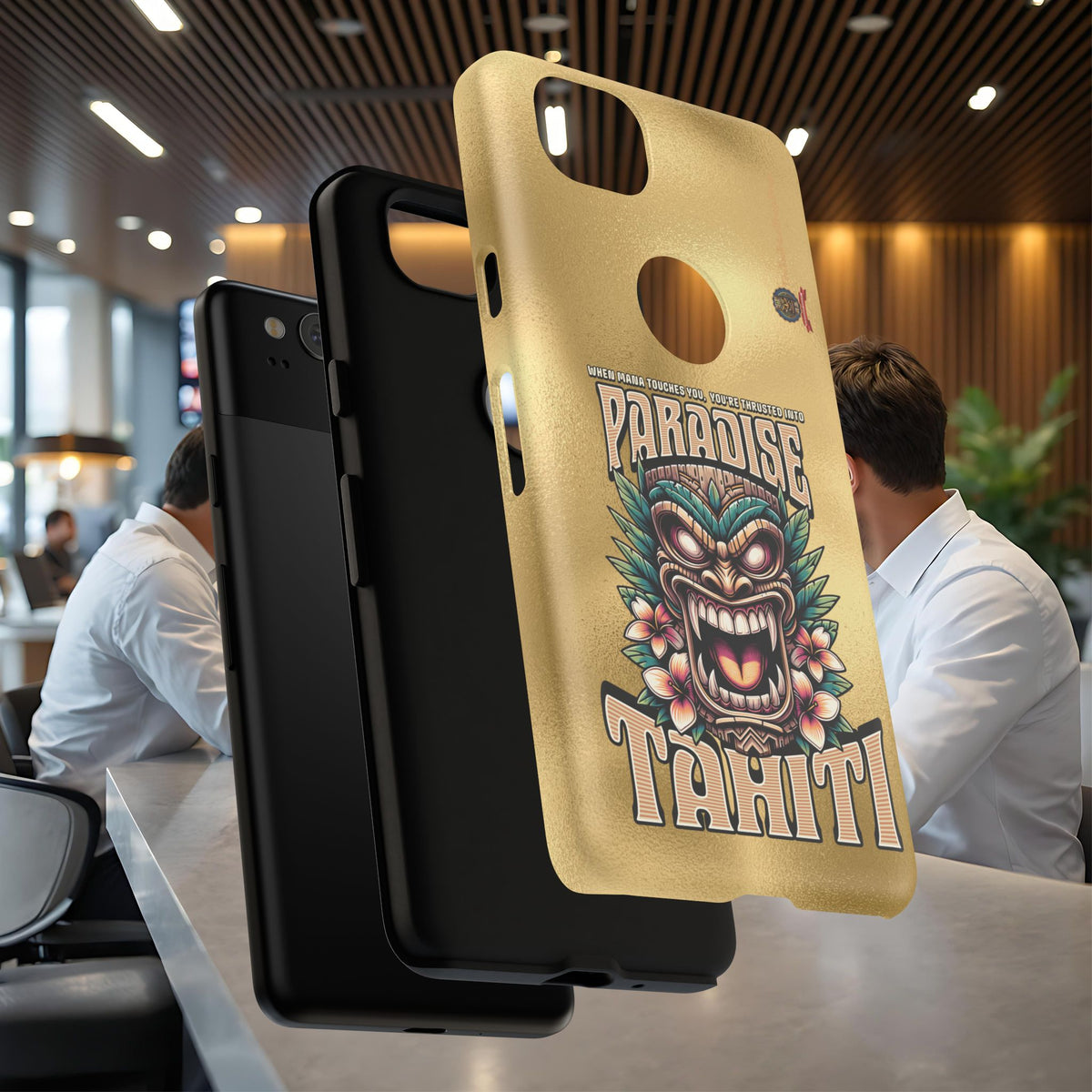 Tahiti – Coque Antichoc Premium Tiki Royal