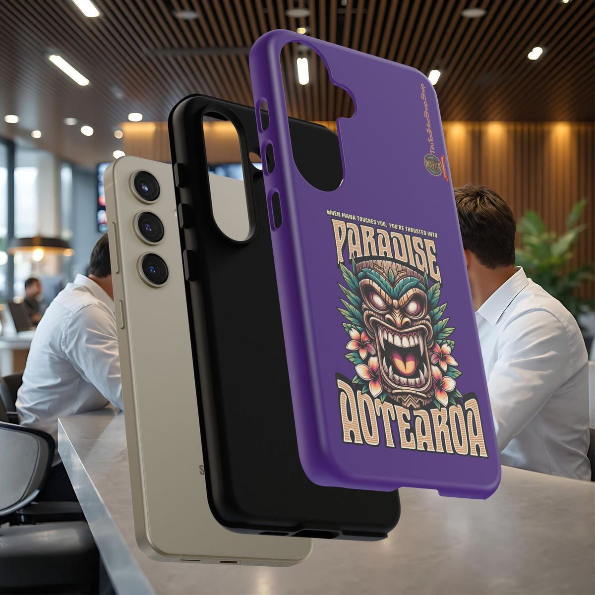 Aotearoa – Tiki Maori &amp; Ancestral Mana Shockproof Case