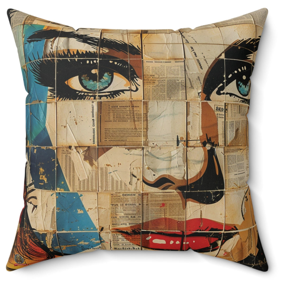 Pop Art Collage Magazine : L'Art du Visage
