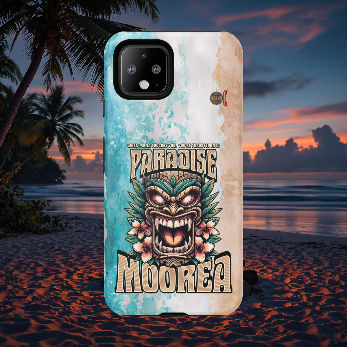 Moorea – Coque Antichoc Premium Tiki Fenua