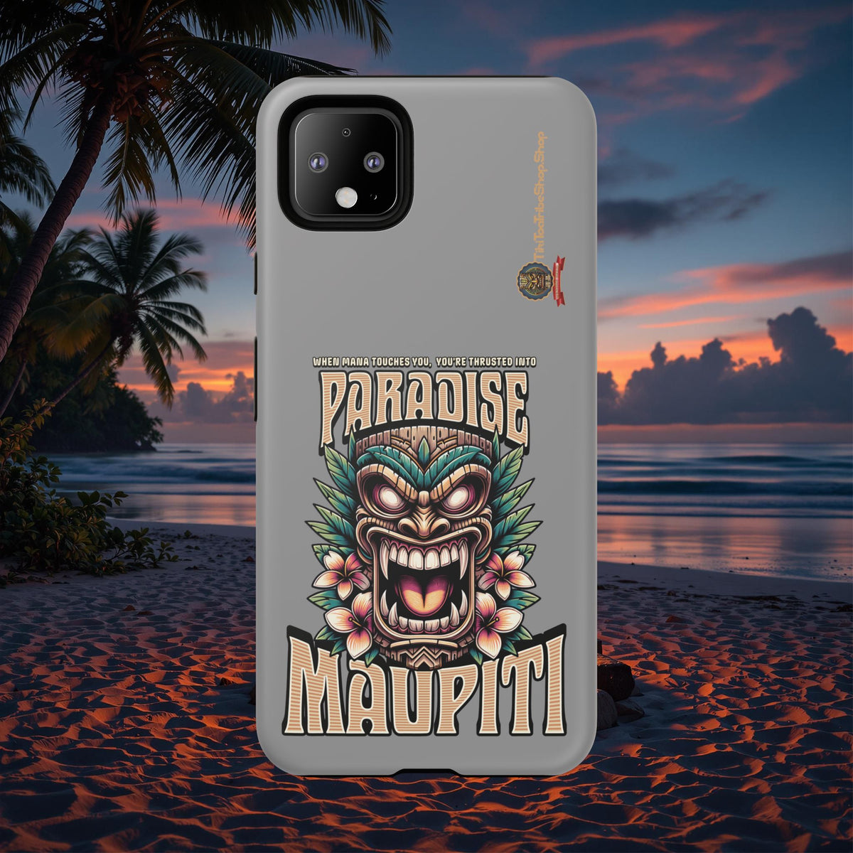 Maupiti Spirit – Coque Tiki Sauvage & Tropicale