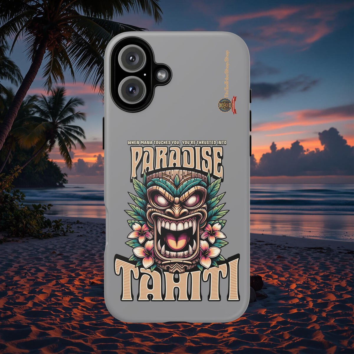 Tahiti – Coque Antichoc Premium Tiki Royal