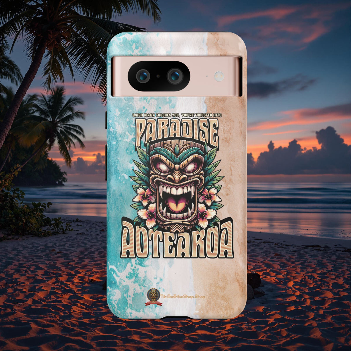 Aotearoa – Coque Antichoc Tiki Maori & Mana Ancestral