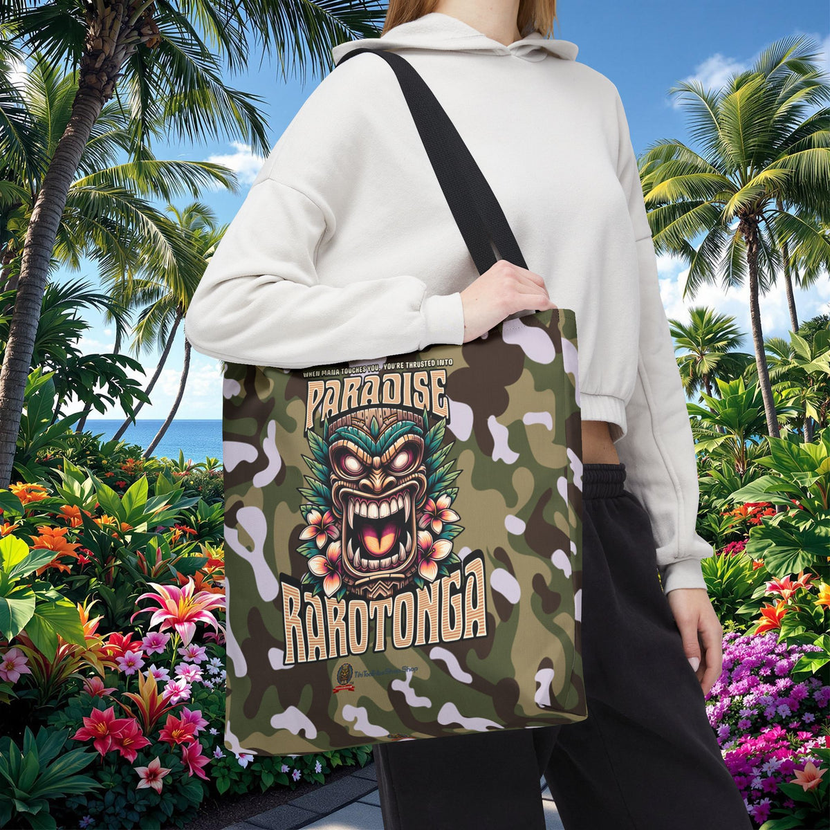 Tote Bag - 'Paradise Rarotonga'