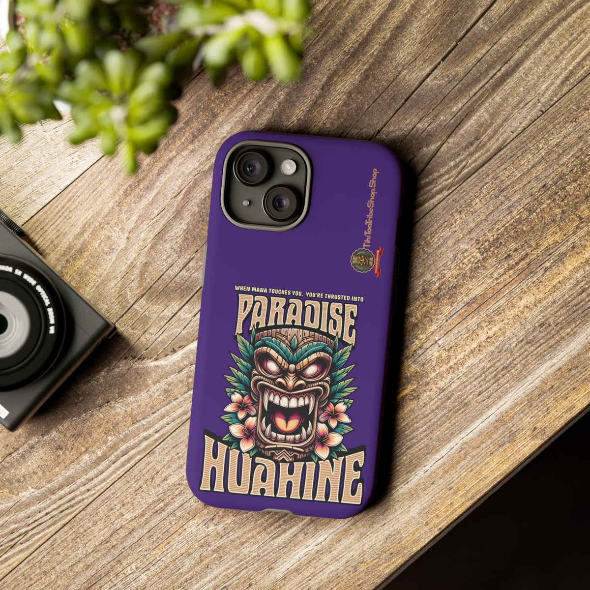 Huahine – Coque Antichoc Premium Tiki Fenua