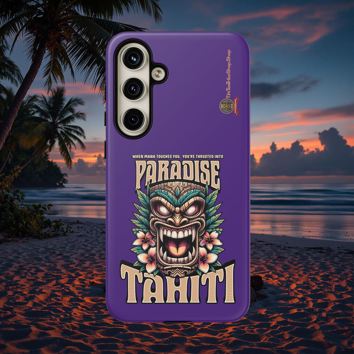 Tahiti – Coque Antichoc Premium Tiki Royal