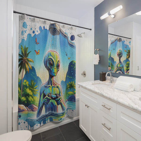 Rideau de Douche Tiki Toa