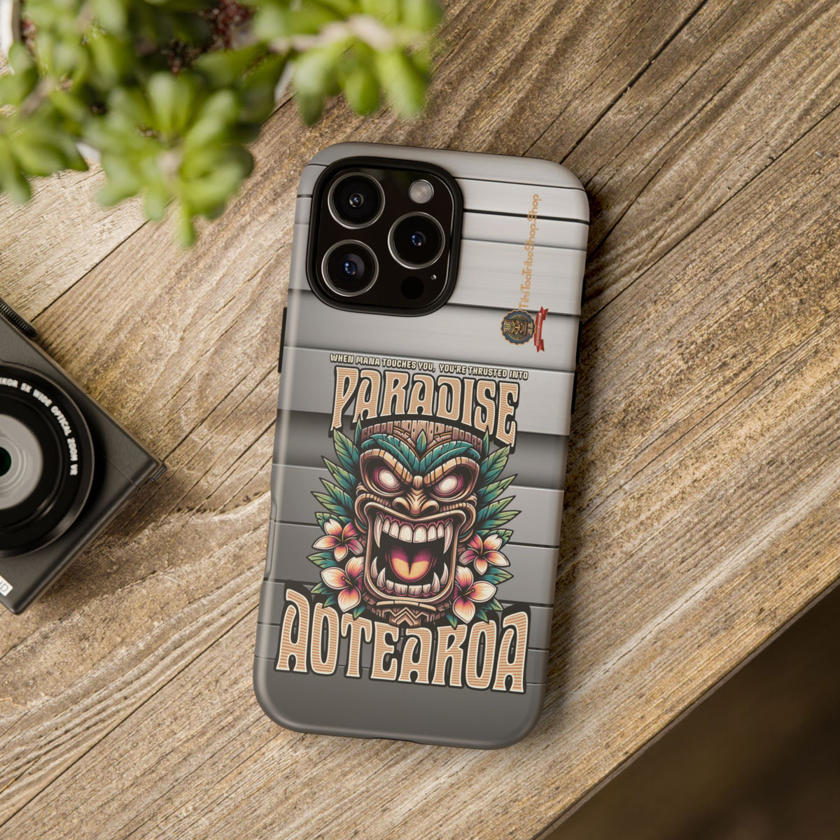Aotearoa – Tiki Maori &amp; Ancestral Mana Shockproof Case