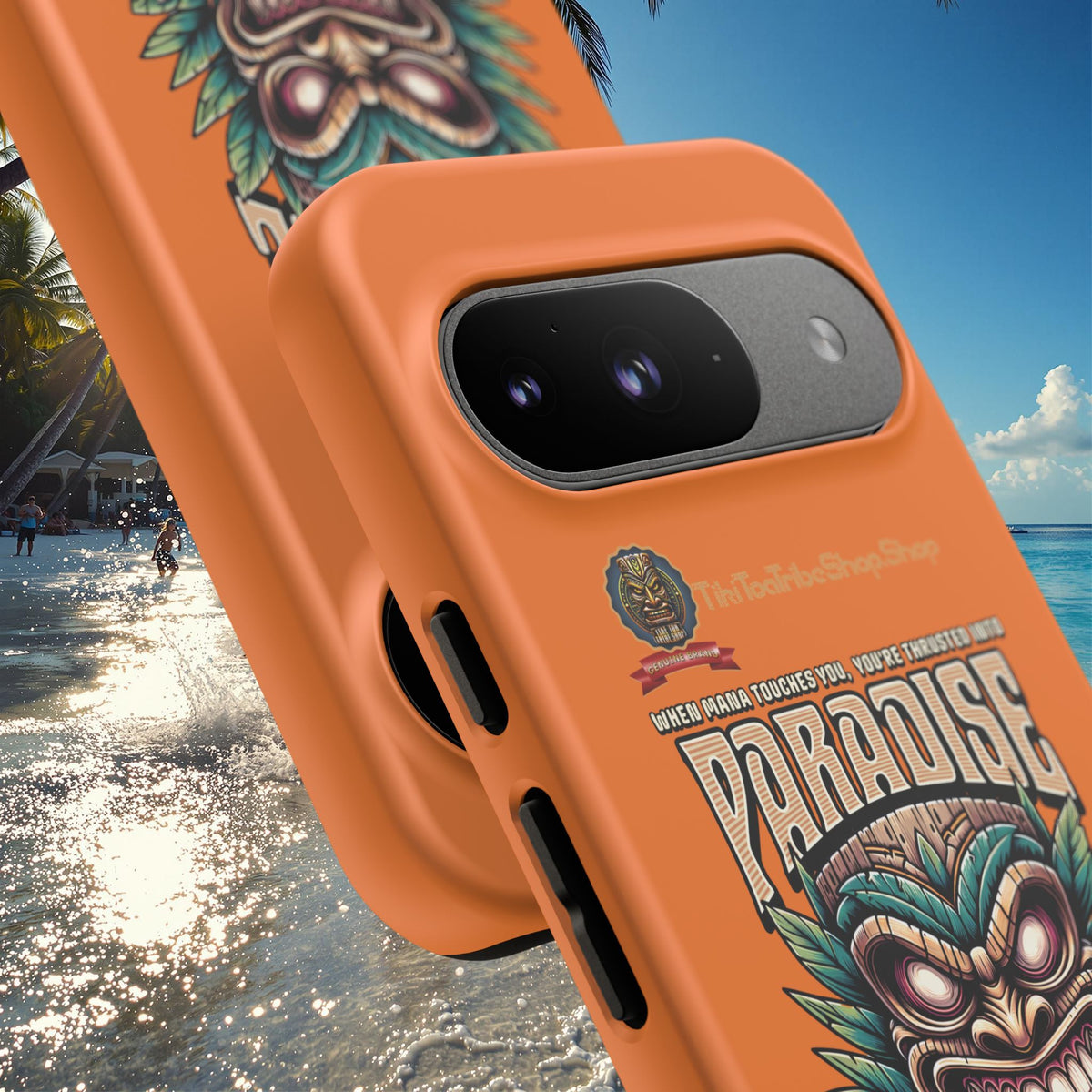Tahiti – Coque Antichoc Premium Tiki Royal