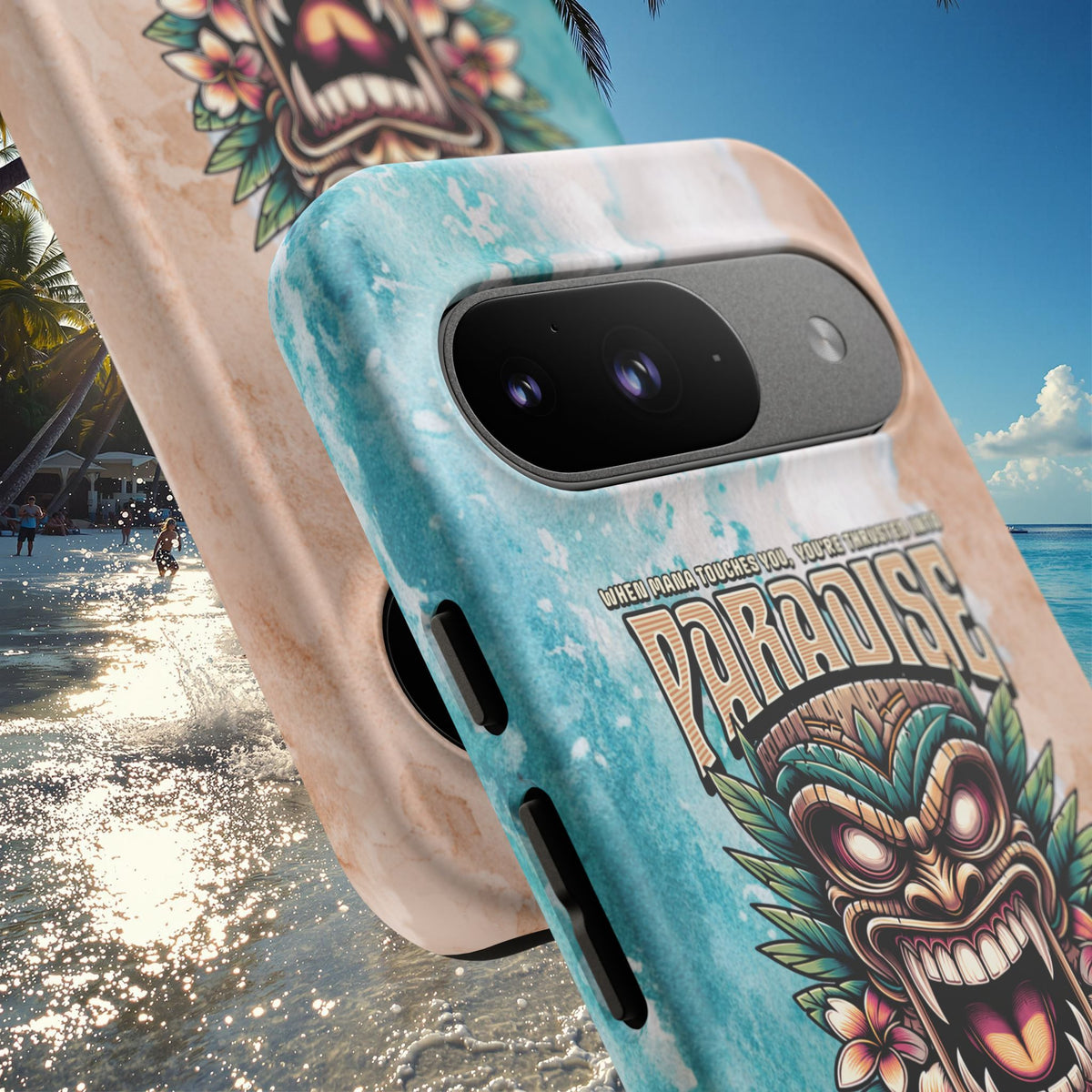 Huahine – Coque Antichoc Premium Tiki Fenua