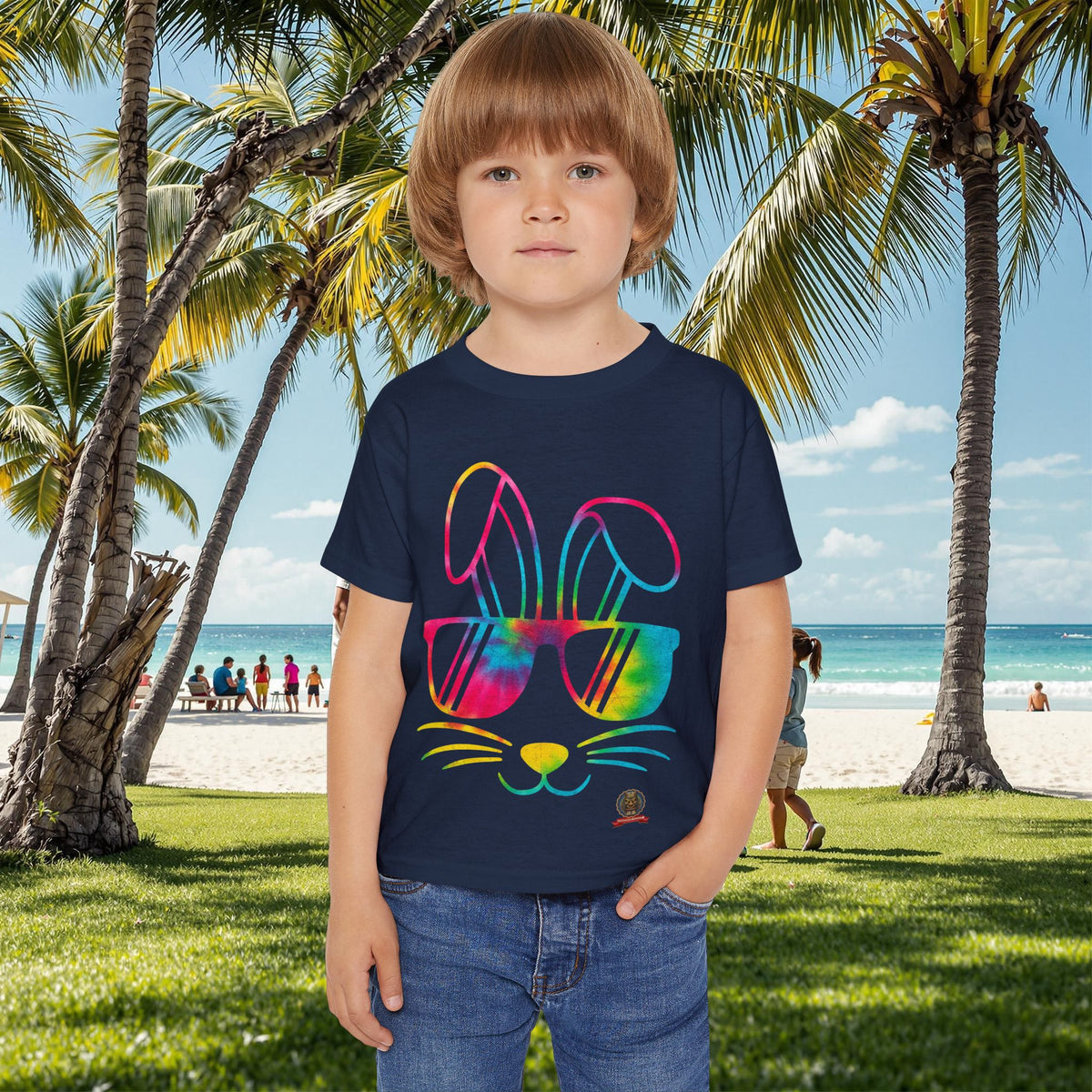 Rabbit in Hippie Chic Style