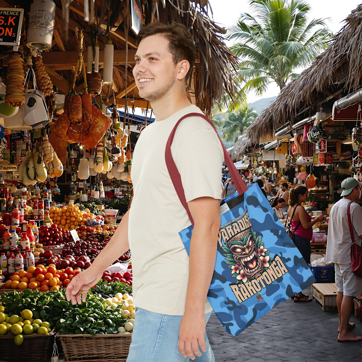 Tote Bag - 'Paradise Rarotonga'
