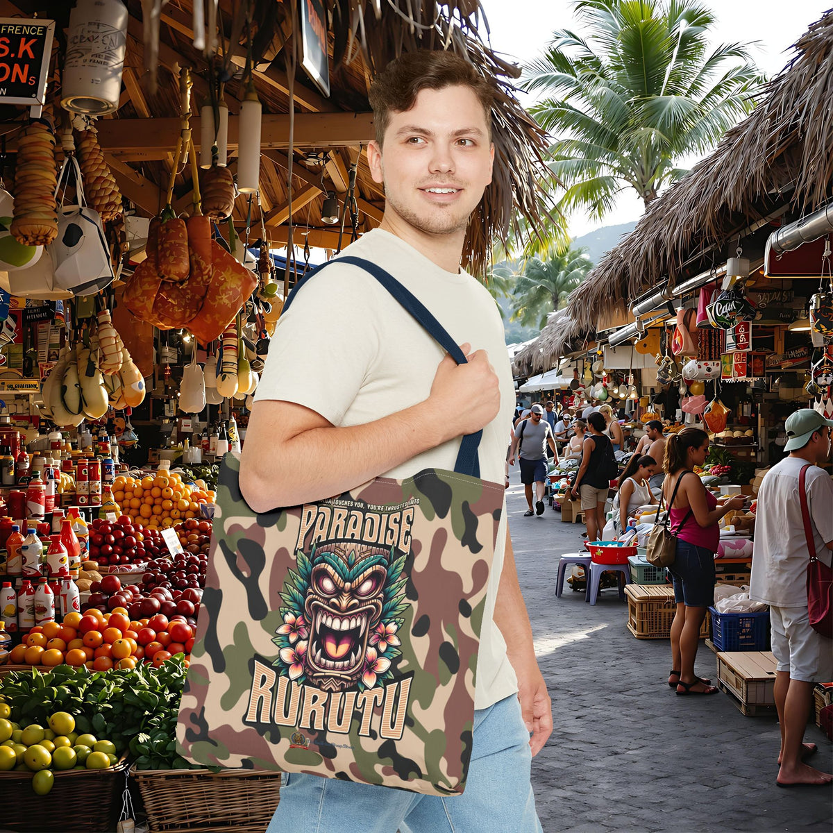 Tote Bag - 'Paradise Rurutu'