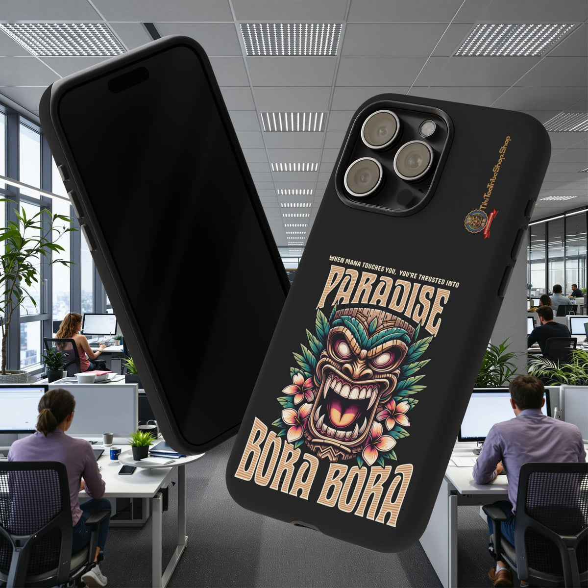 Bora Bora – Premium Tiki Elegance Shockproof Case