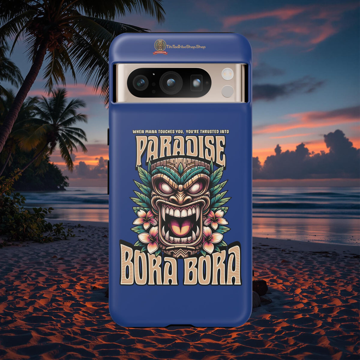 Bora Bora – Coque Antichoc Premium Tiki Élégance