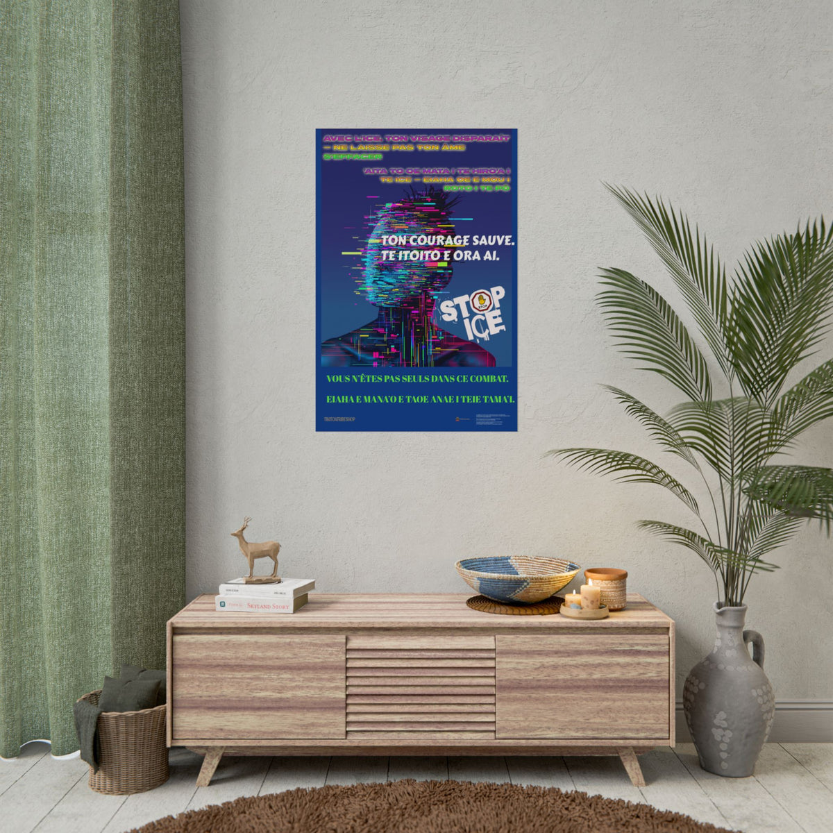 Posters Anti-ICE Polynésie – Affiches de Sensibilisation Contre la Drogue “Paruru i te ora – Brisons les chaînes de l’ICE”