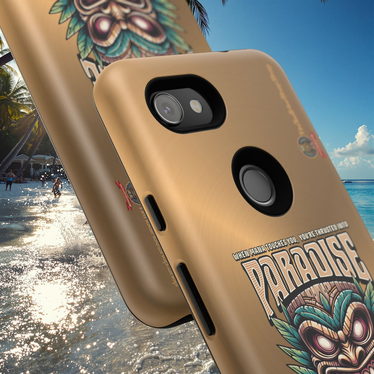 Bora Bora – Coque Antichoc Premium Tiki Élégance