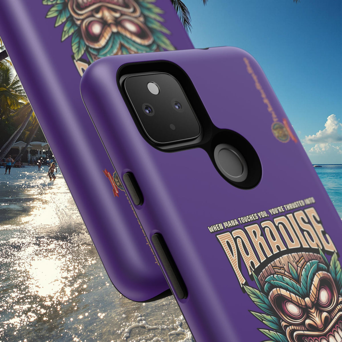 Aotearoa – Tiki Maori &amp; Ancestral Mana Shockproof Case