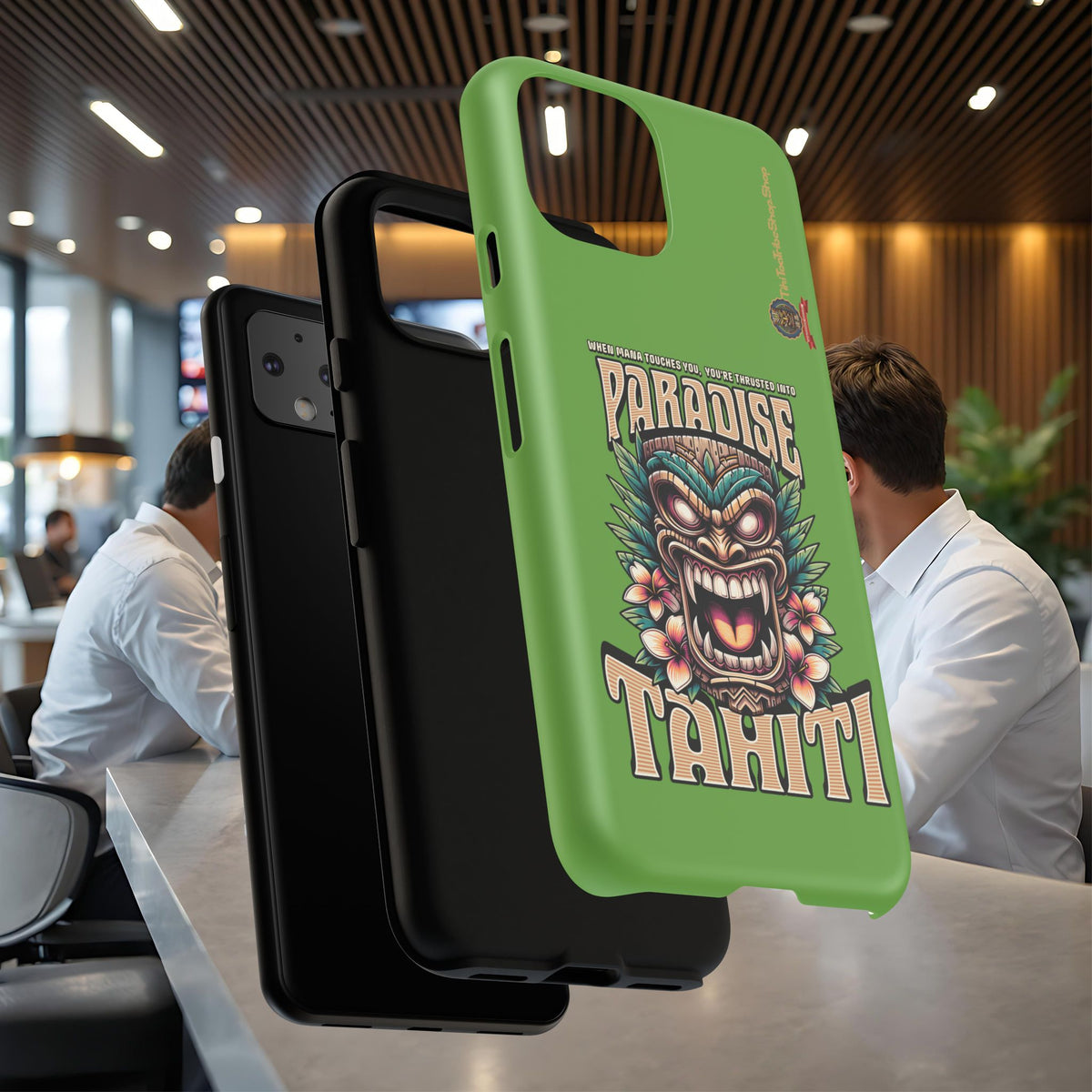 Tahiti – Coque Antichoc Premium Tiki Royal