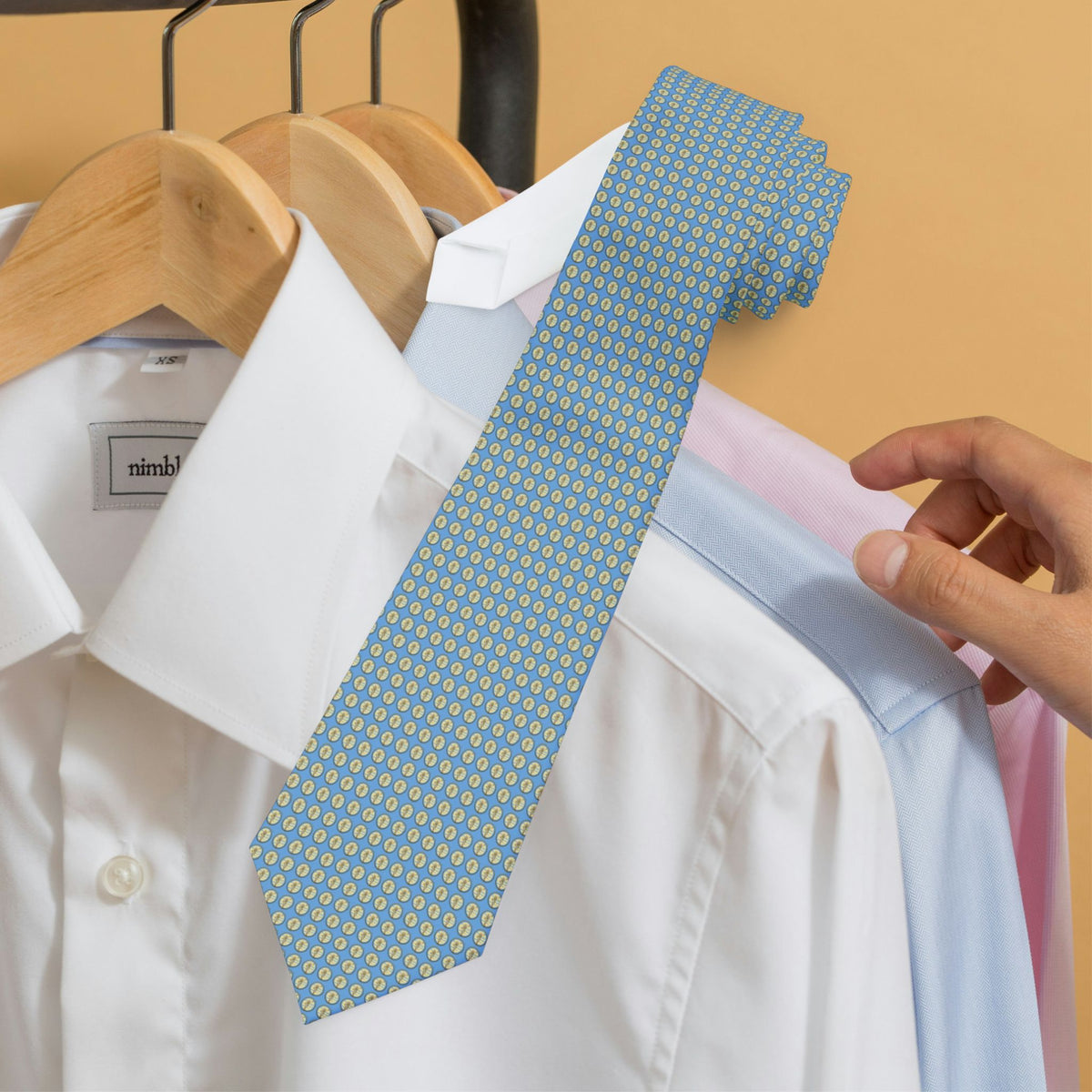 Moroni Classic Polka Dot Inspired Tie