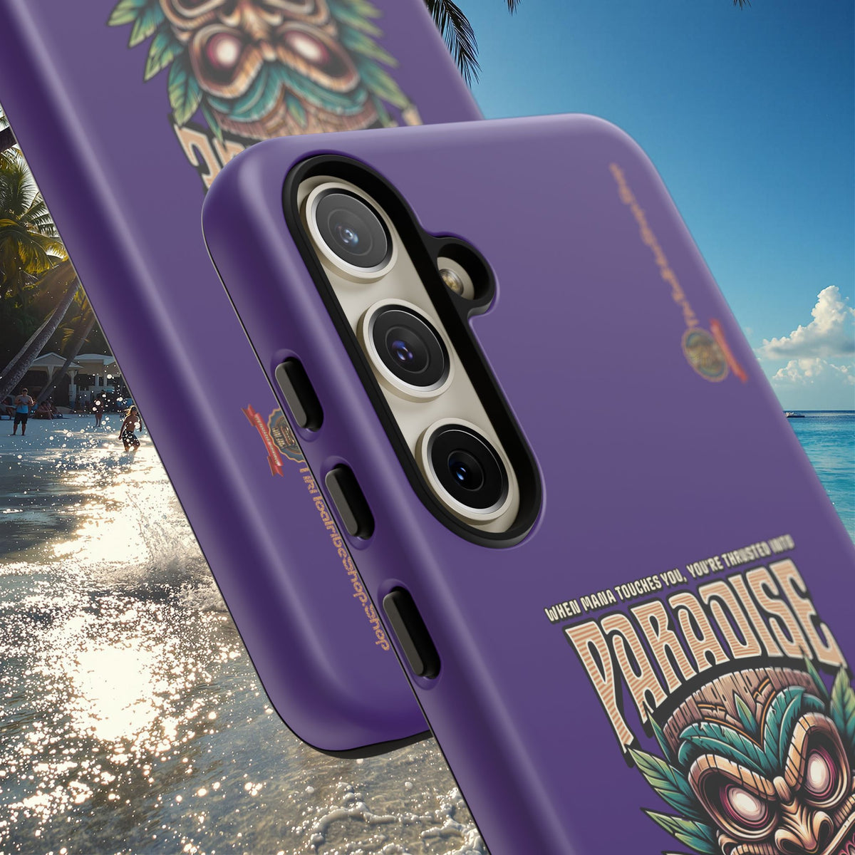 Bora Bora – Coque Antichoc Premium Tiki Élégance