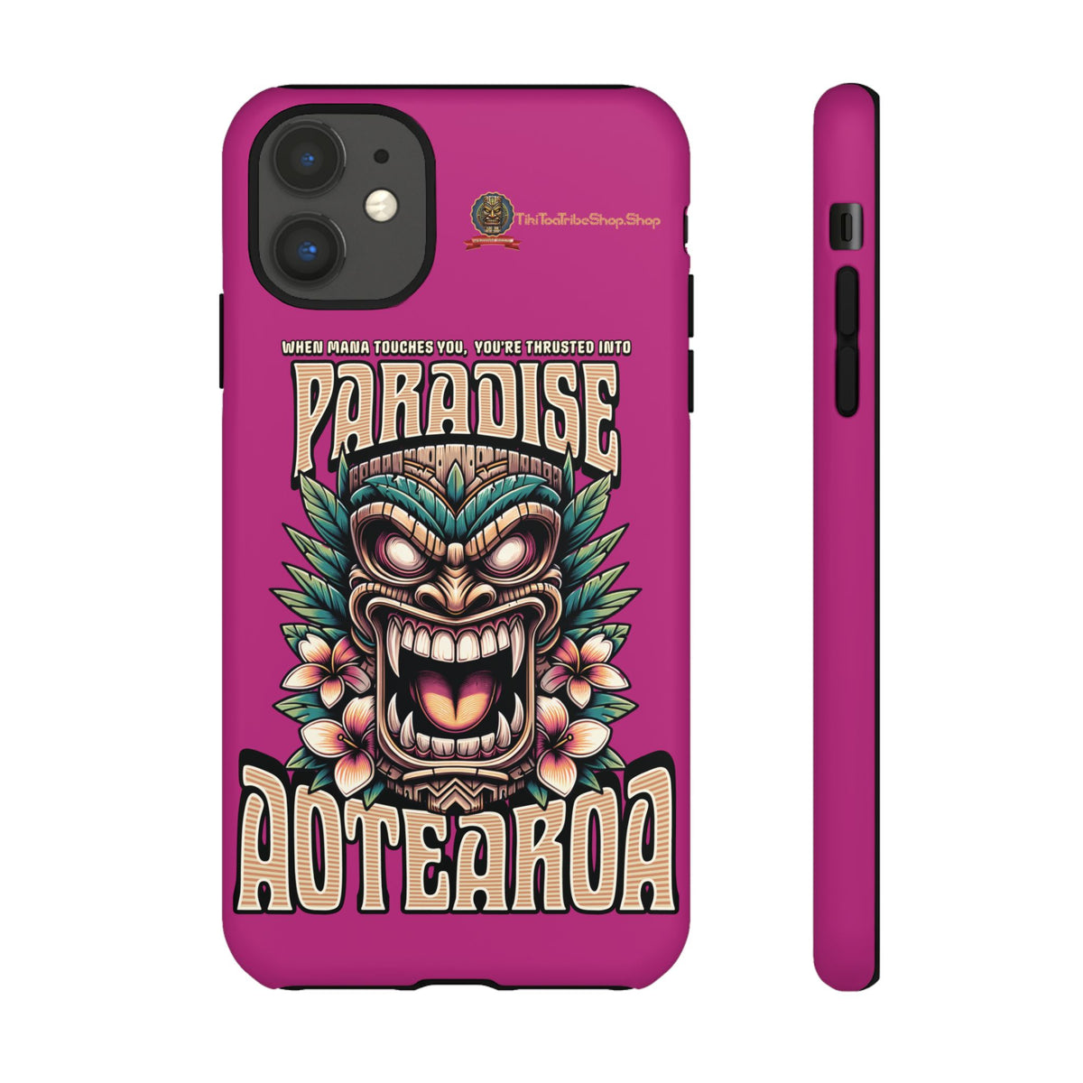 Aotearoa – Coque Antichoc Tiki Maori & Mana Ancestral