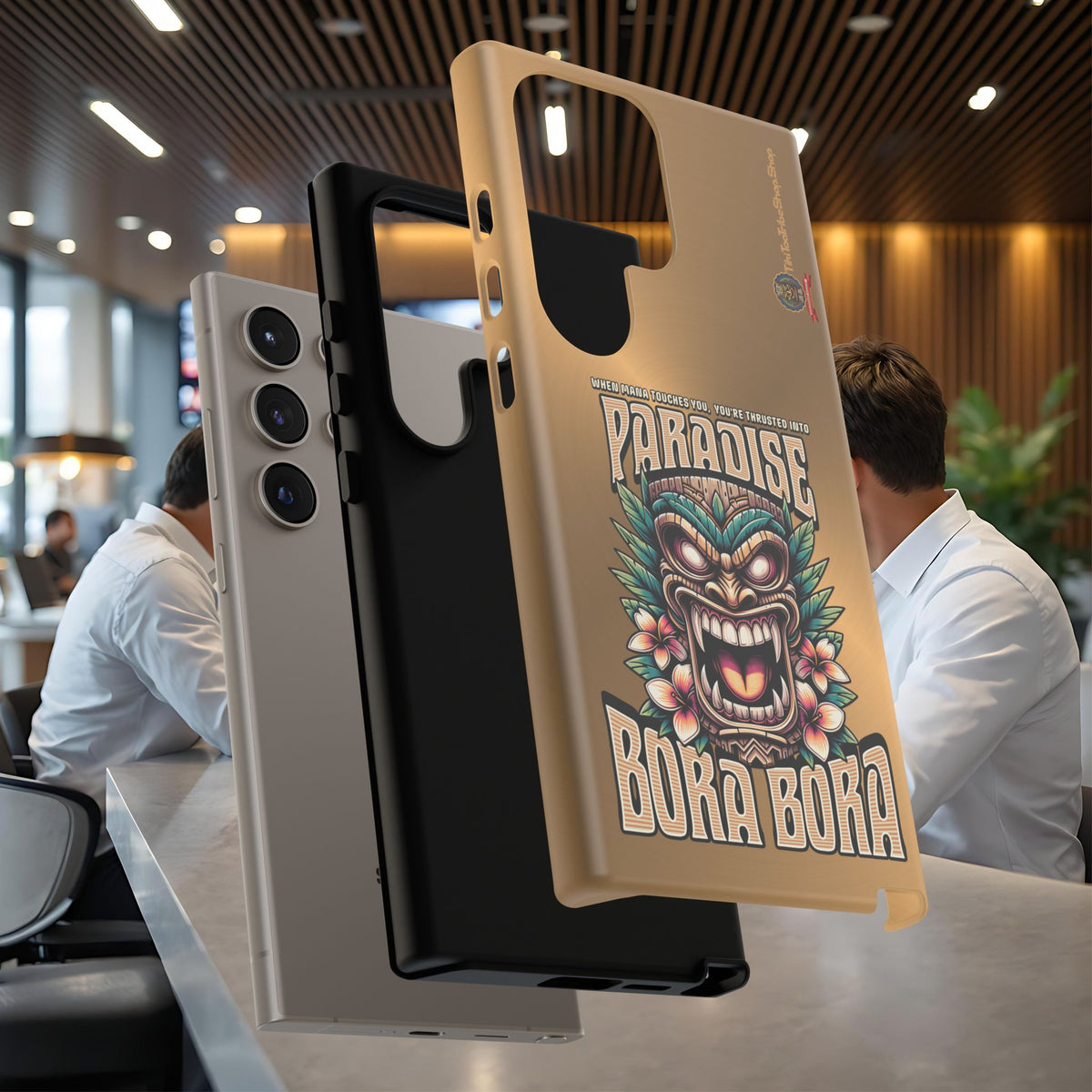 Bora Bora – Coque Antichoc Premium Tiki Élégance