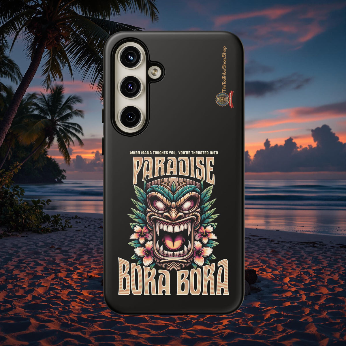 Bora Bora – Premium Tiki Elegance Shockproof Case