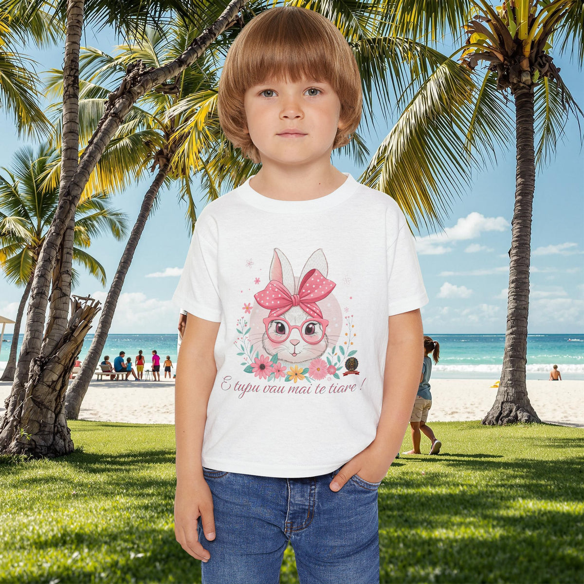 🇵🇫 Little Rabbit who grows like a flower!